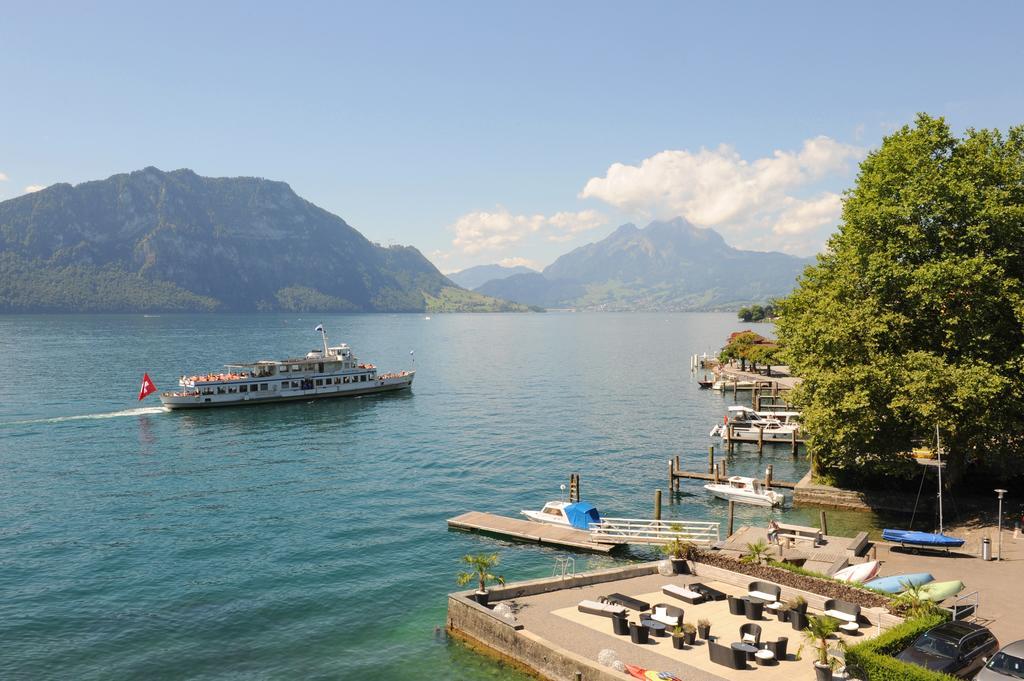 Seehof Hotel Du Lac Веггис Номер фото